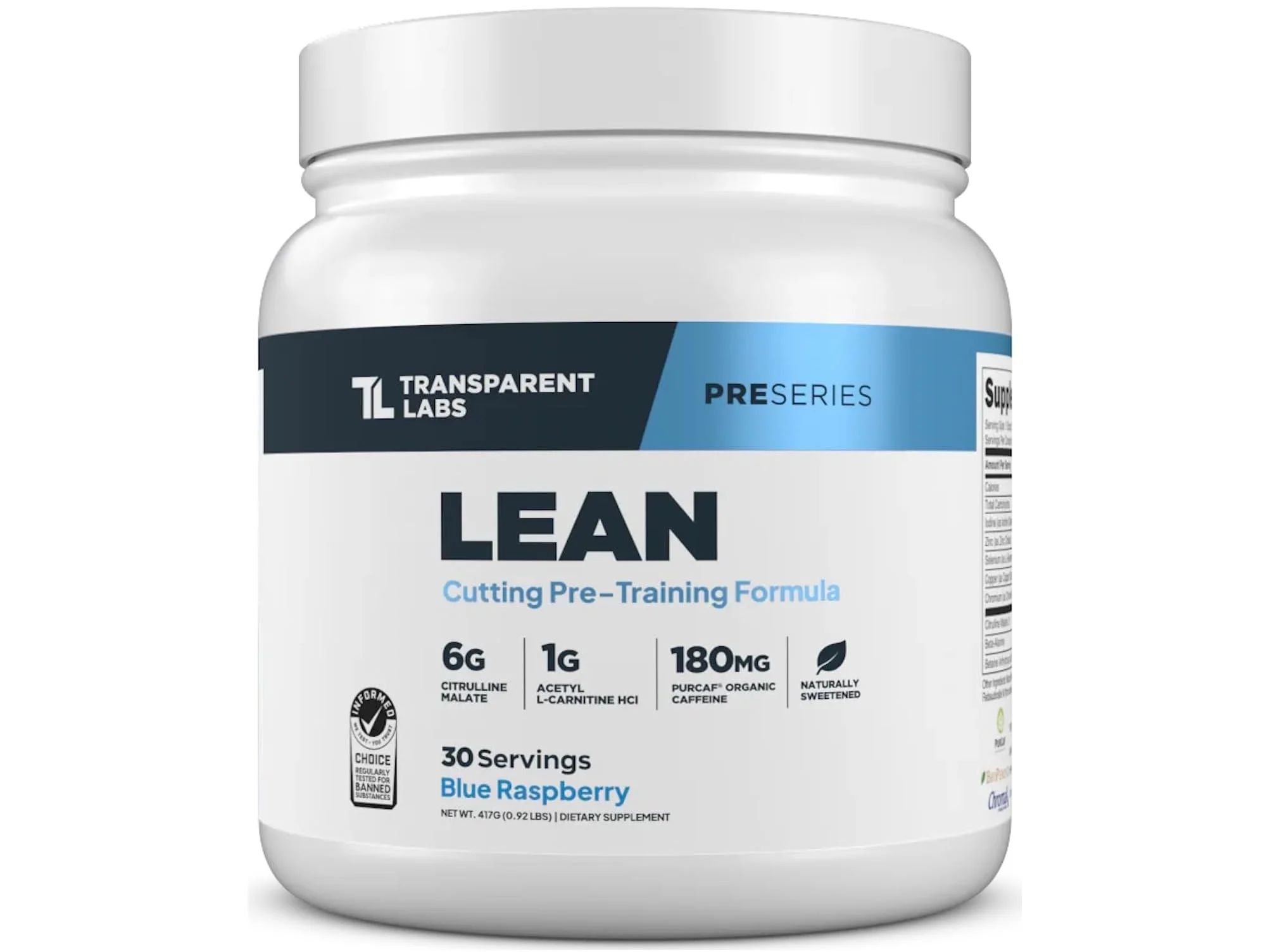 Transparent Labs Lean